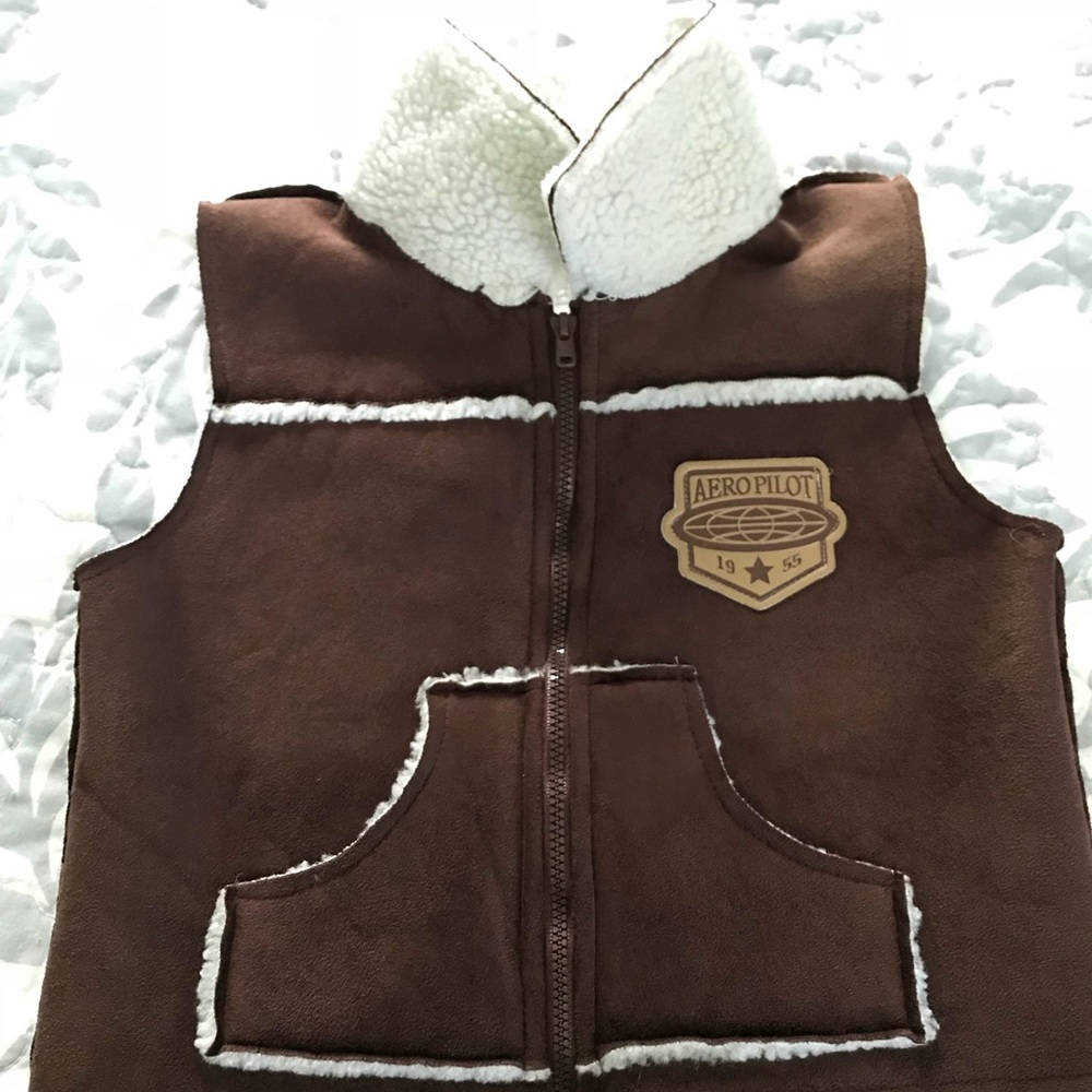 Suede vest 2t